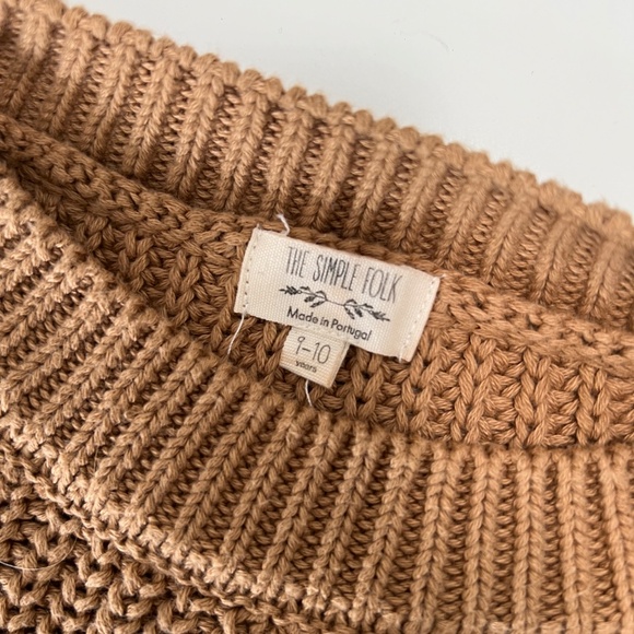 The Simple Folk Kids Chunky Sweater size 9-10 - Picture 2 of 3